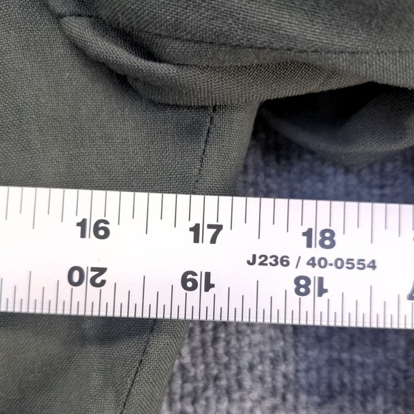 U.S. Army Tropical Dress Coat Green Size 34 Short Poly Wool Blend Uniform - Picture 12 of 14